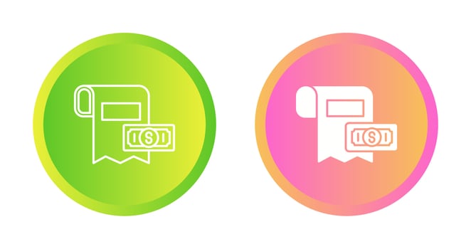 Bills Vector Icon