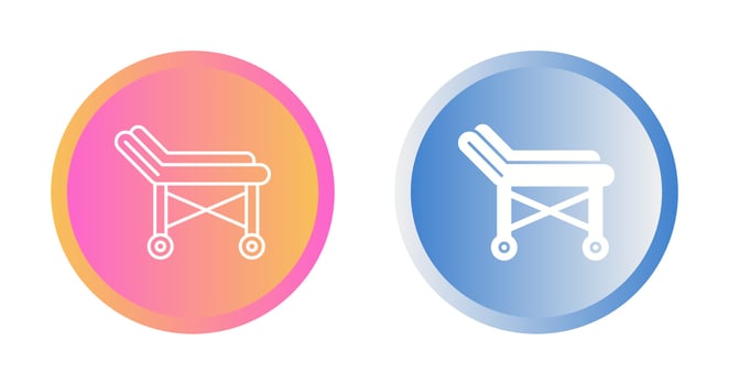 Stretcher Vector Icon