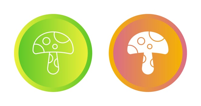 Mushroom Vector Icon