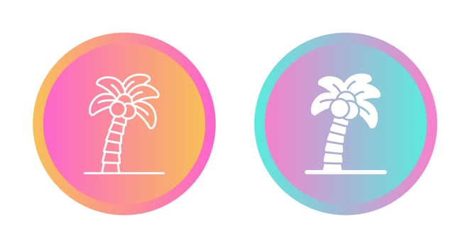 Palm Tree Vector Icon