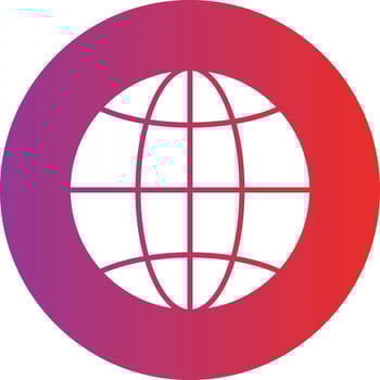 Vector Design Globe Icon Style