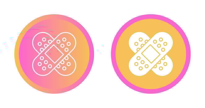 Bandages Vector Icon