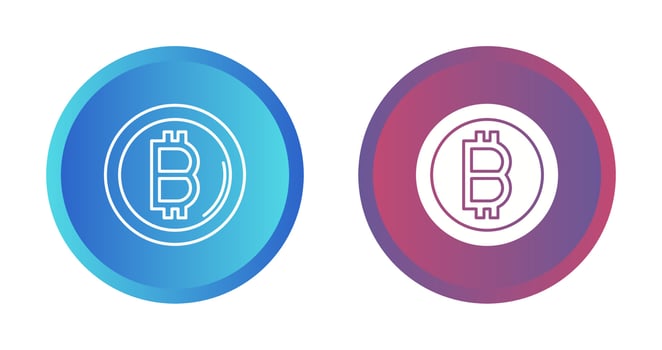 Bitcoin Vector Icon