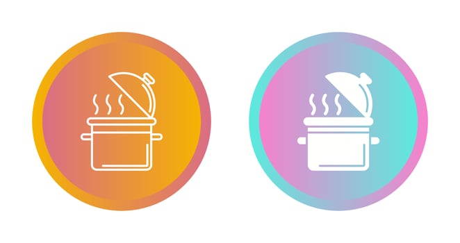 Cooking Pot Vector Icon