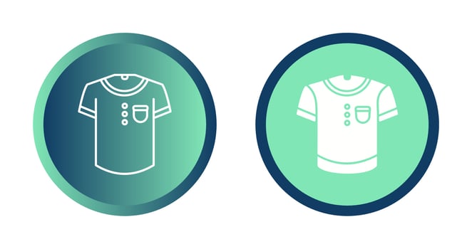 T Shirt Vector Icon