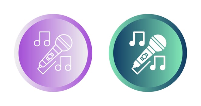 Karaoke Vector Icon
