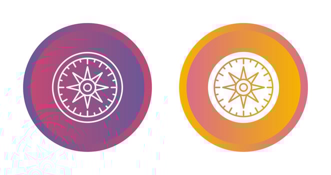 Compass Vector Icon