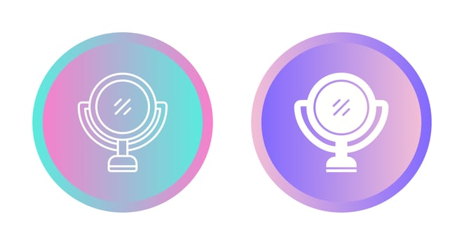 Mirror Vector Icon