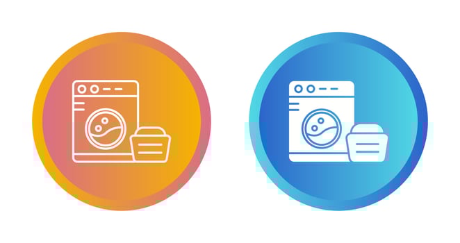 Washing Machine Vector Icon