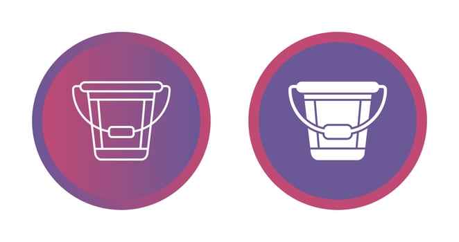 Bucket Vector Icon