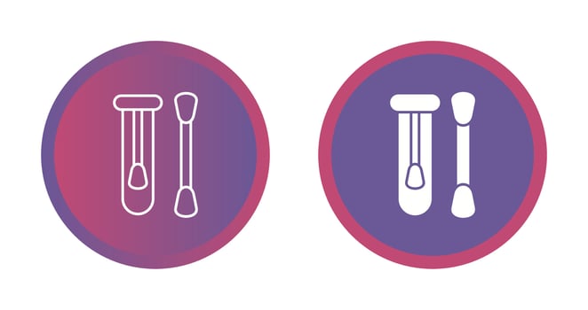 Cotton Swabs Vector Icon