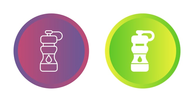Water Bottle Vector Icon