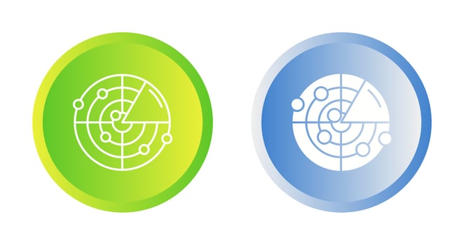 Radar Vector Icon