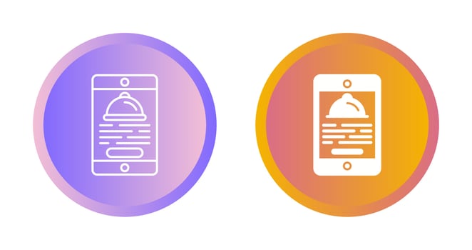 Food App Vector Icon