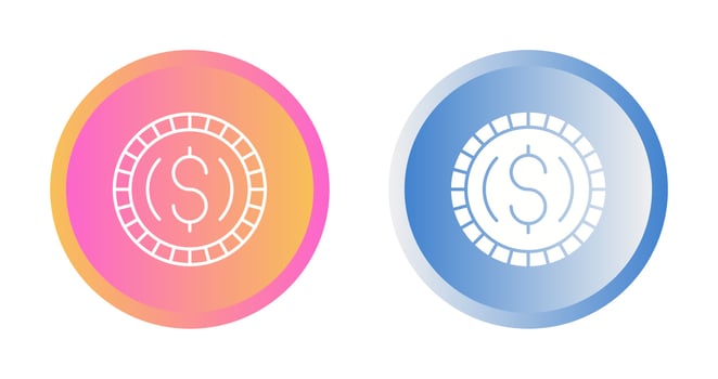Coin Vector Icon