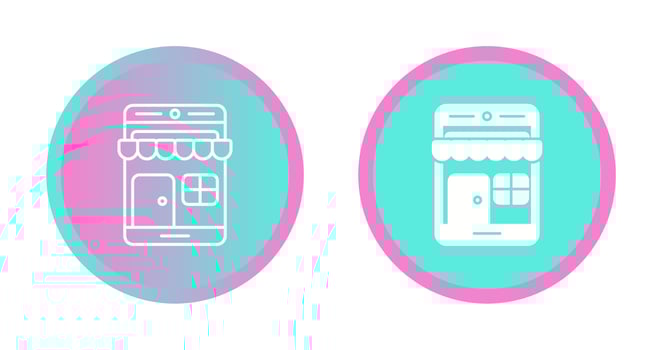 Online Shop Vector Icon