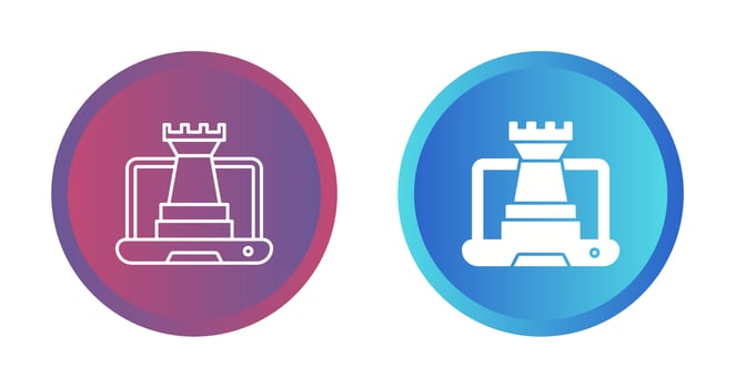 Digital Strategy Vector Icon