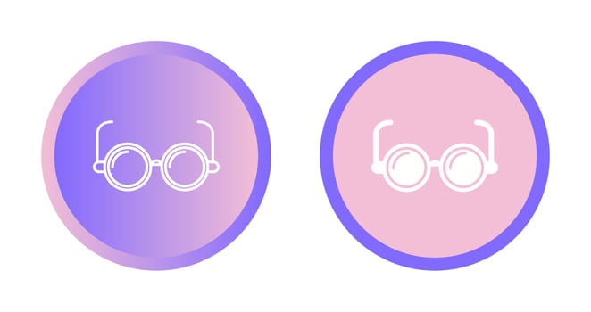 Eyeglasses Vector Icon