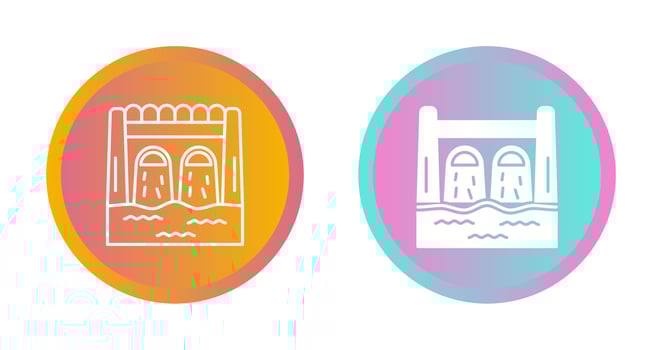 Dam Vector Icon