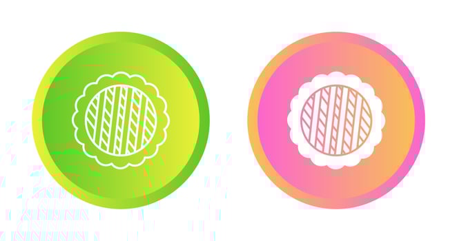 Pie Vector Icon