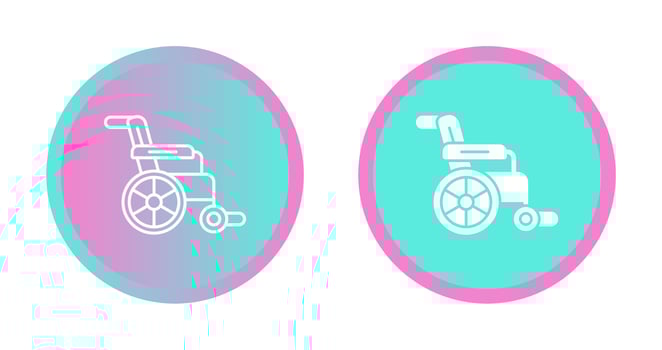 Wheelchair Vector Icon