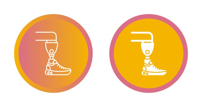 Prosthetics Vector Icon