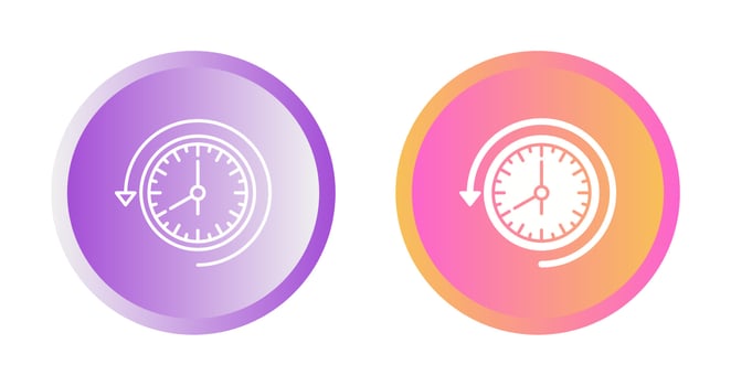 Past Time Vector Icon