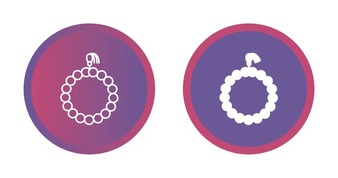 Tasbih Vector Icon