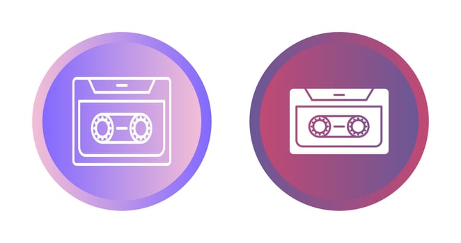 Cassette Vector Icon
