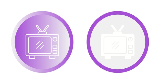 Television Vector Icon