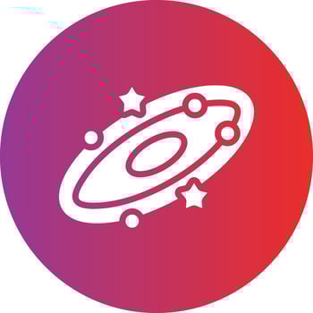 Galaxy Vector Icon Design
