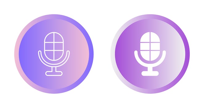 Microphone Vector Icon