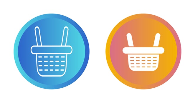 Shopping Basket Vector Icon
