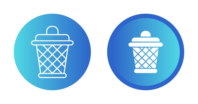 Dustbin Vector Icon