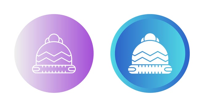 Wool Hat Vector Icon