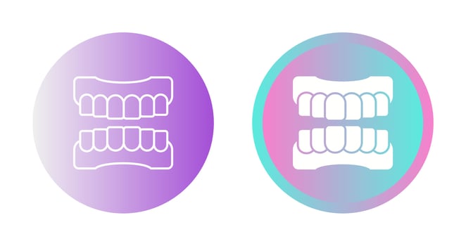 Denture Vector Icon