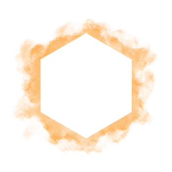 hand painted watercolor hexagon on a white background, Vector soft watercolor splatter background, Watercolor abstract shape isolated on white background, Paint splash png