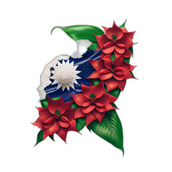 Taiwan flag patriot illustration, Taiwanese flags patriotism, png