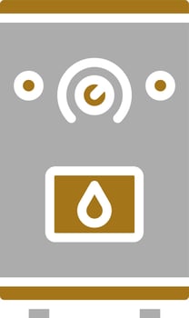 Water Heater Vector Icon Style