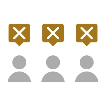 People Disagree Vector Icon Style