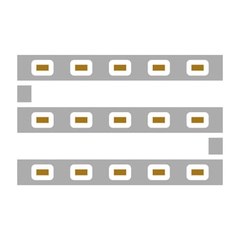 Led Strip Vector Icon Style