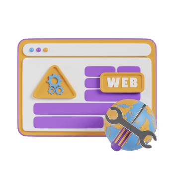 Concept of Seo Optimization for website and mobile website. Landing page template. 3D Illustrations. png