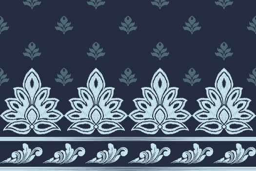 Floral seamless pattern. Vector indian decorative wallpaper. Batik indonesia. Colorful pattern with paisley and stylized flowers. Design for wrapping paper, cover, fabric, textile, wallpaper, curtains