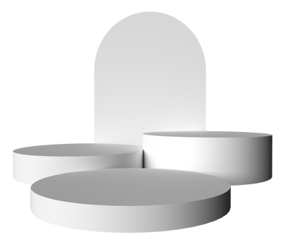 white color isolated podium stage stand showcase scene pedestal exhibition presentation display blank object studio product platform minimal advertisement shape interior room award floor.3d render png