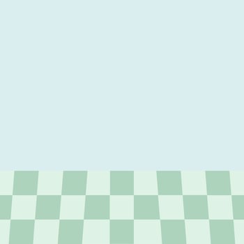 Pastel green soft checkered pattern. vector