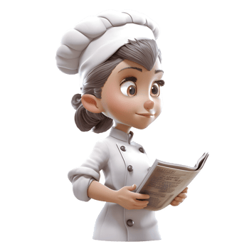 Experienced and Attractive Chef Women Knowledgeable and Engaging Models for Food and Beverage Industry PNG Transparent Background