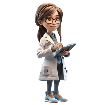Inspiring and Knowledgeable Doctor Women Educated and Informed Models for Health Awareness Media PNG Transparent Background