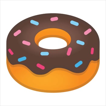 Doughnut Illustration Vector