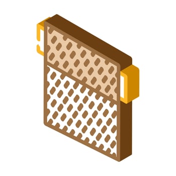 spunbond garden isometric icon vector illustration