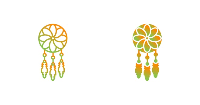 Dream Catcher Vector Icon
